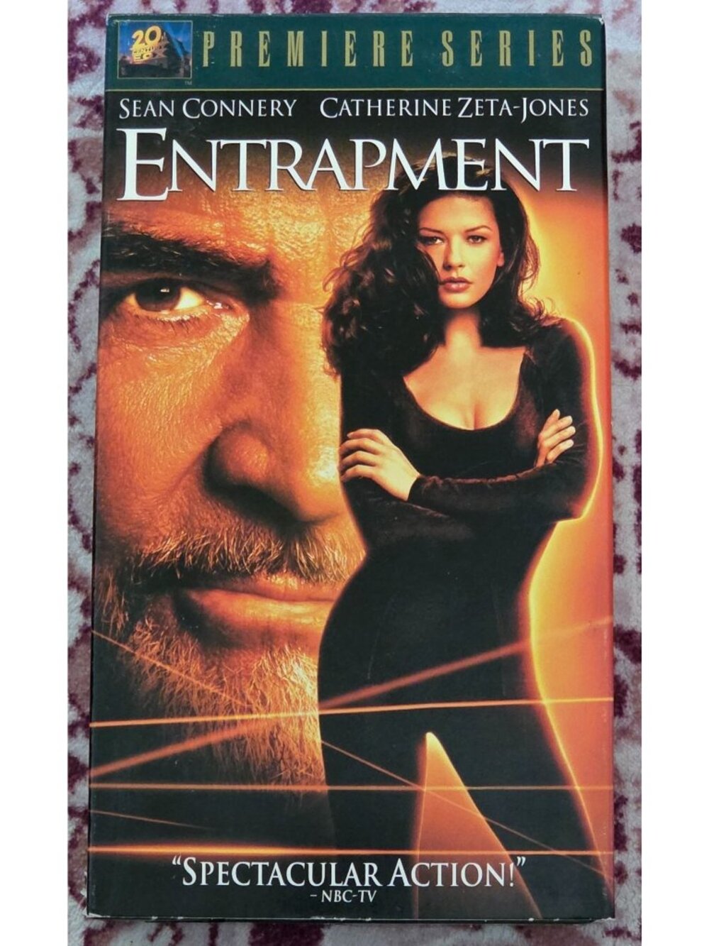 Entrapment (VHS, 1999 Premiere Series) Sean Connery, Catherine Zeta-Jones Action